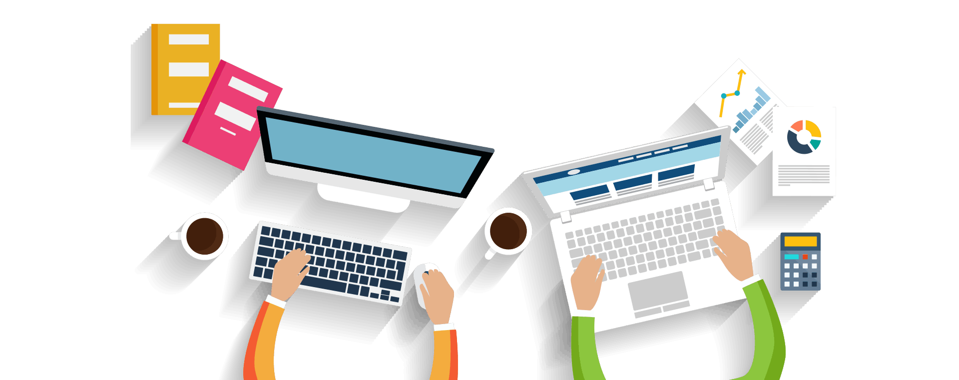 Estrategia y comunicación online que conectan sitios web, redes sociales, publicidad y relaciones con los clientes.